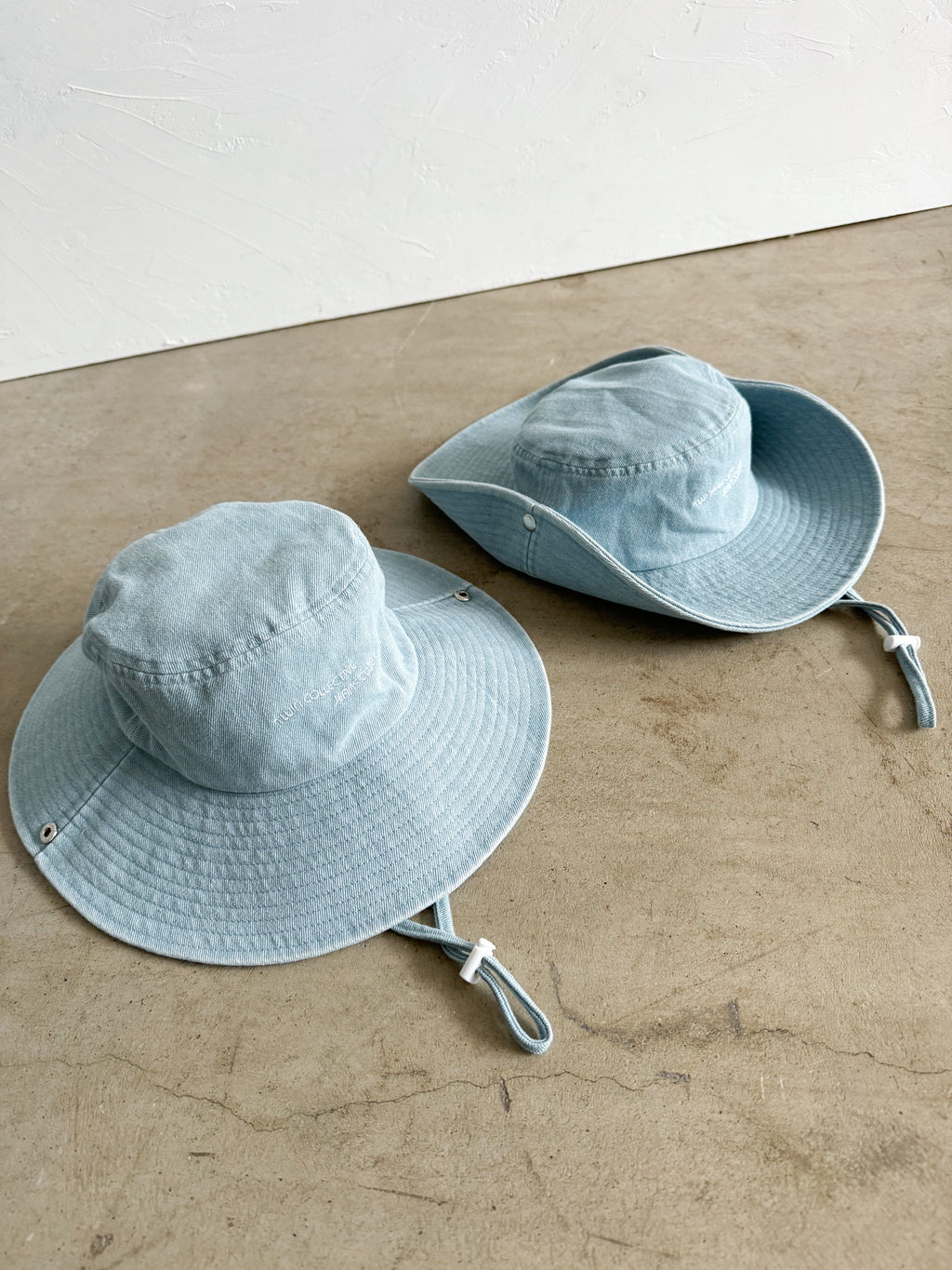 Cowboy Bucket Hat-Light Denim – Twin Collective Kids - Main Image
