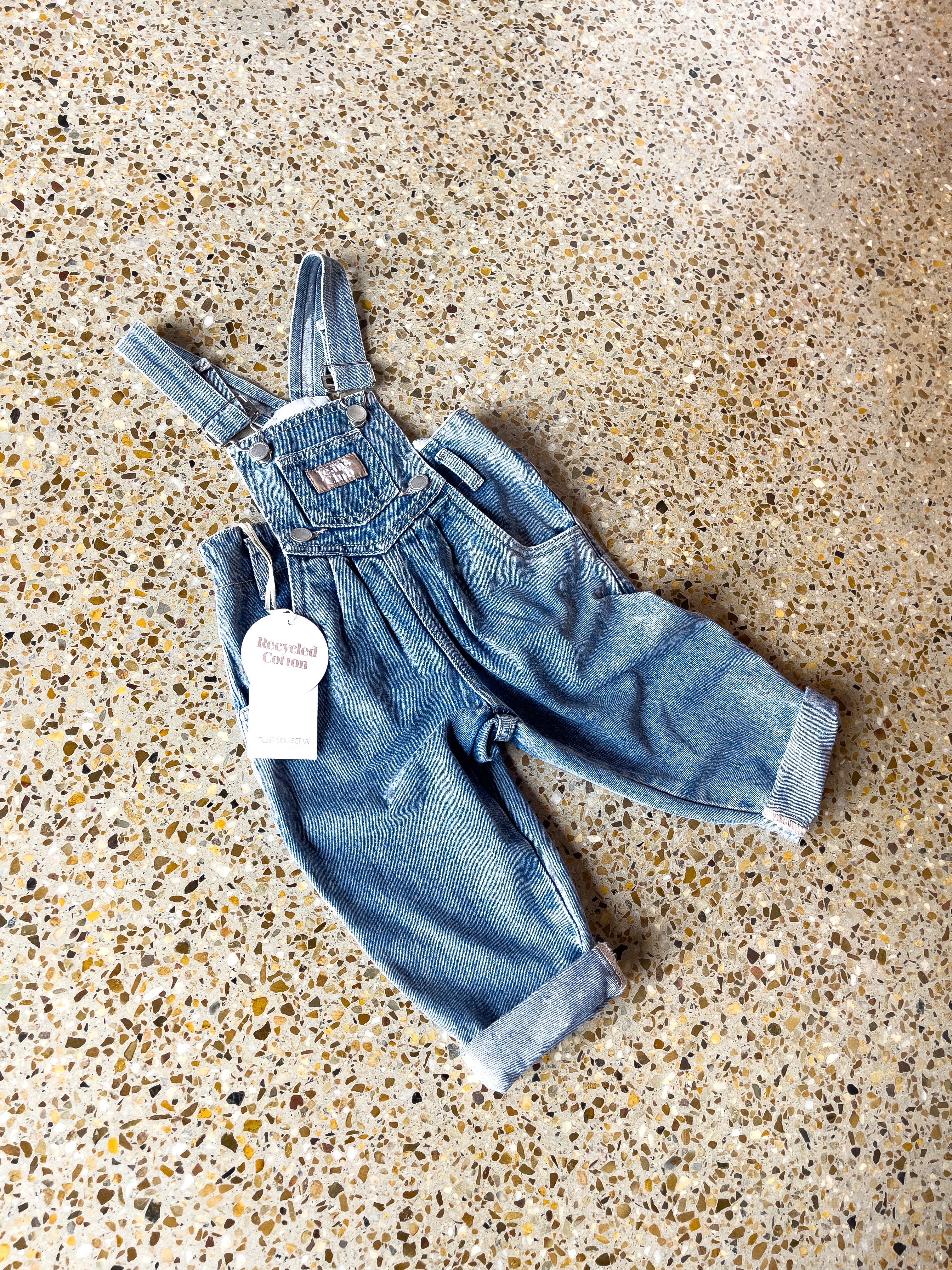 Stardust Overall - 80s Blue Denim