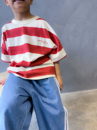Stripe Tee - Red