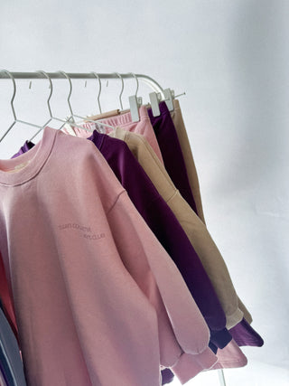 Fleecy Flare Set - Beige