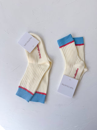 Retro Socks - Colour Block