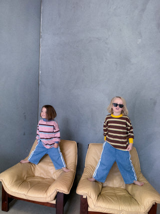 Smith St Skivvy  - Pink Stripe