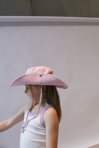 Cowboy Bucket Hat-Pink