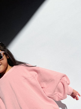 Fleecy Flare Set - Pink