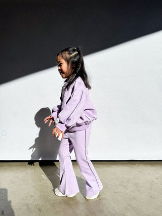 Piper Flare Pant - Lilac