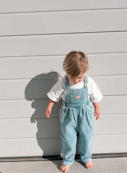 【twin collective】Bowie Bubble Overall 4y Bowie Bubble Overall - Fame Blue-FINAL SALE- 4Y & 6Y – Twin