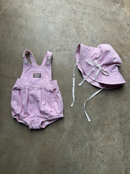 Bowie Bubble Romper - Pink Stripe – Twin Collective Kids