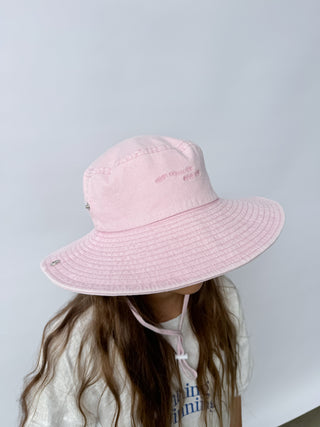 Cowboy Bucket Hat-Pink