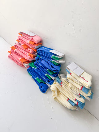 Retro Socks - Colour Block