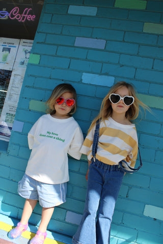 Stripe Tee - Yellow