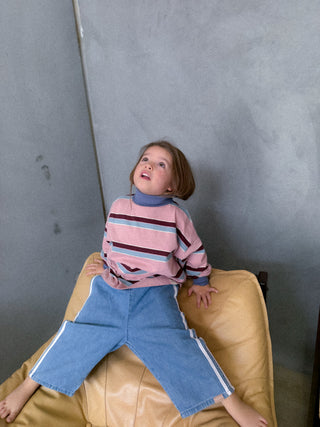 Smith St Skivvy  - Pink Stripe