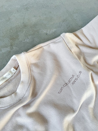 Fleecy Flare Set - Beige