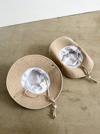 Cowboy Bucket Hat-Light Brown