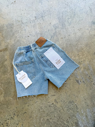 Jagger Short - Cut Off Blue