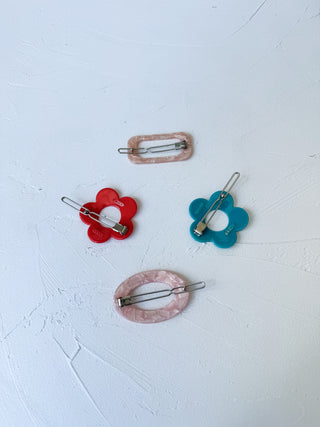 Oval Hair Clips