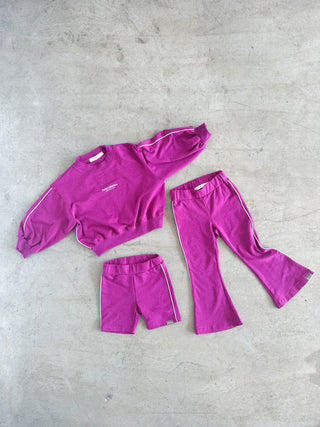 Piper Flare Pant - Magenta