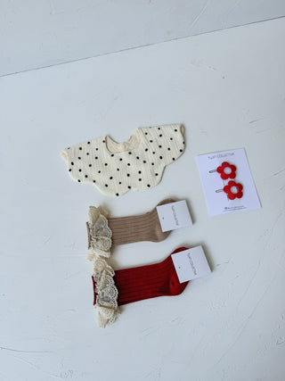 Petal Collar Bibs