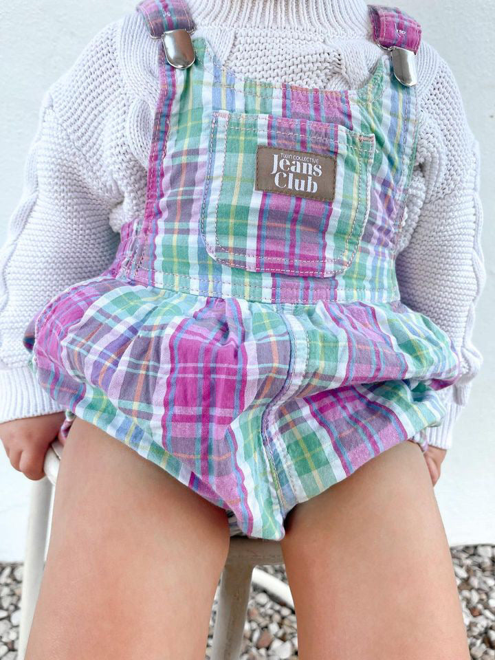 Bowie Bubble Romper - Summer Check