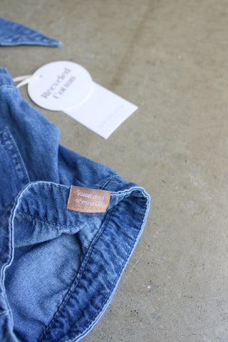 Runaway Romper - Dixie Blue