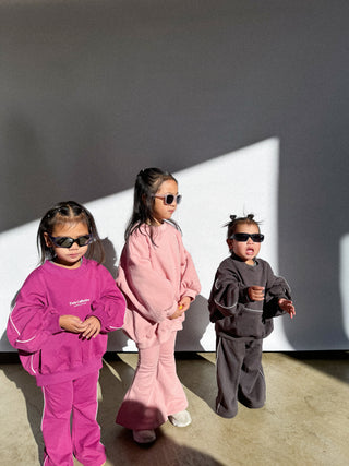 Piper Sweater/Pant Set - Magenta