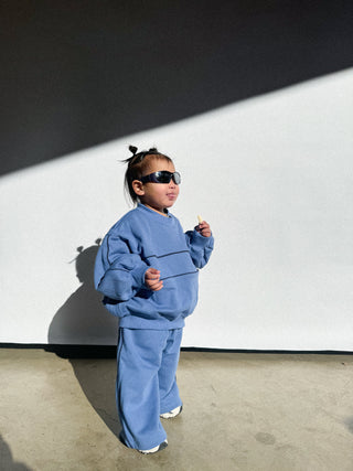 Swell Sweater/Pant Set - Blue