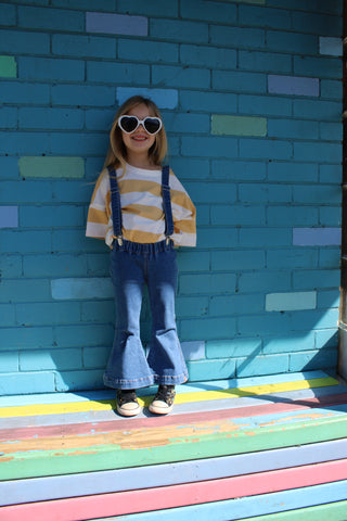 Stripe Tee - Yellow