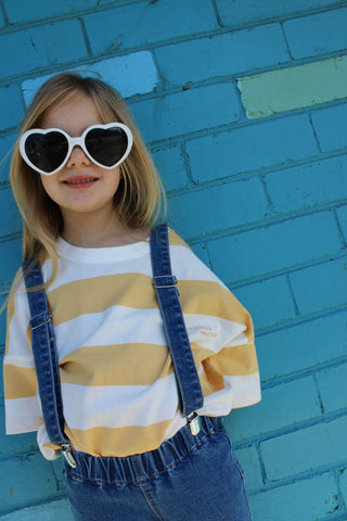 Stripe Tee - Yellow