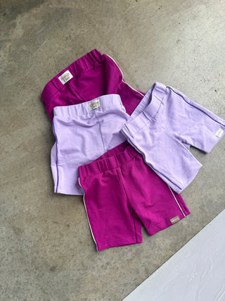 Piper Bike Short - Lilac