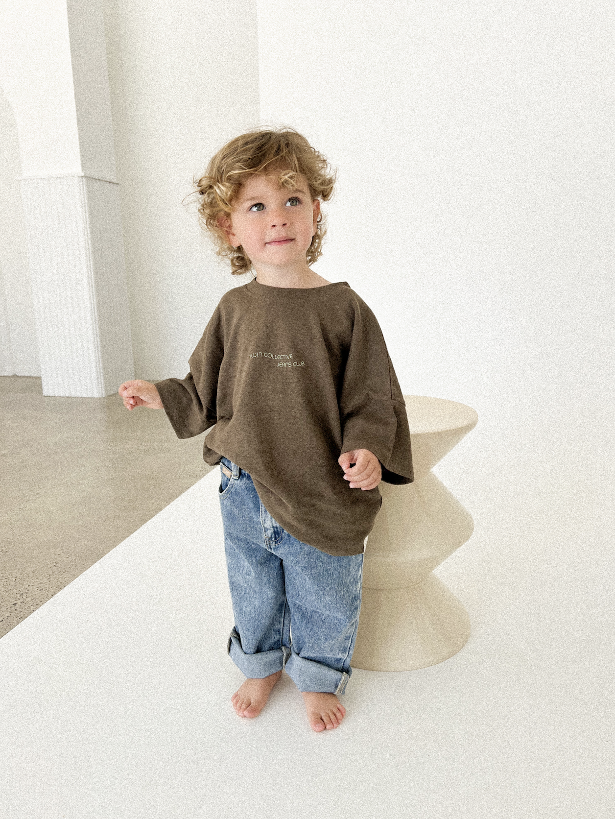 Hemp Logo Tee - Khaki