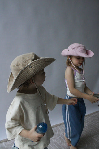 Cowboy Bucket Hat-Pink