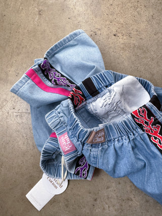 Spicy Short - Purple Flame