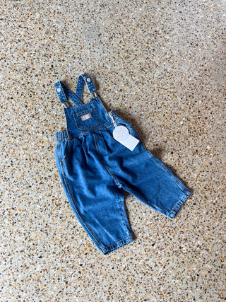 Bowie Bubble Overall - 70s Blue
