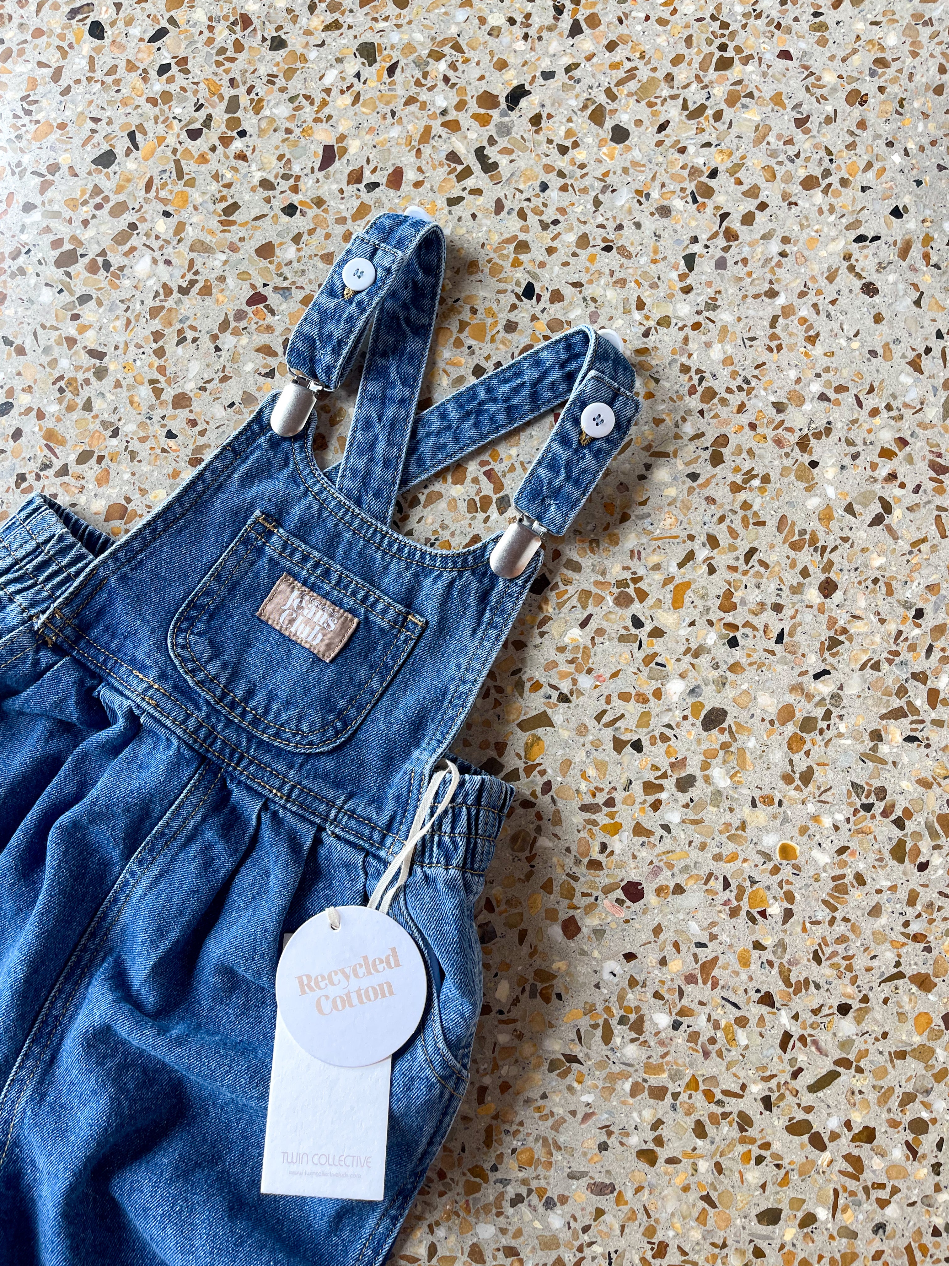 Bowie Bubble Overall - 70s Blue