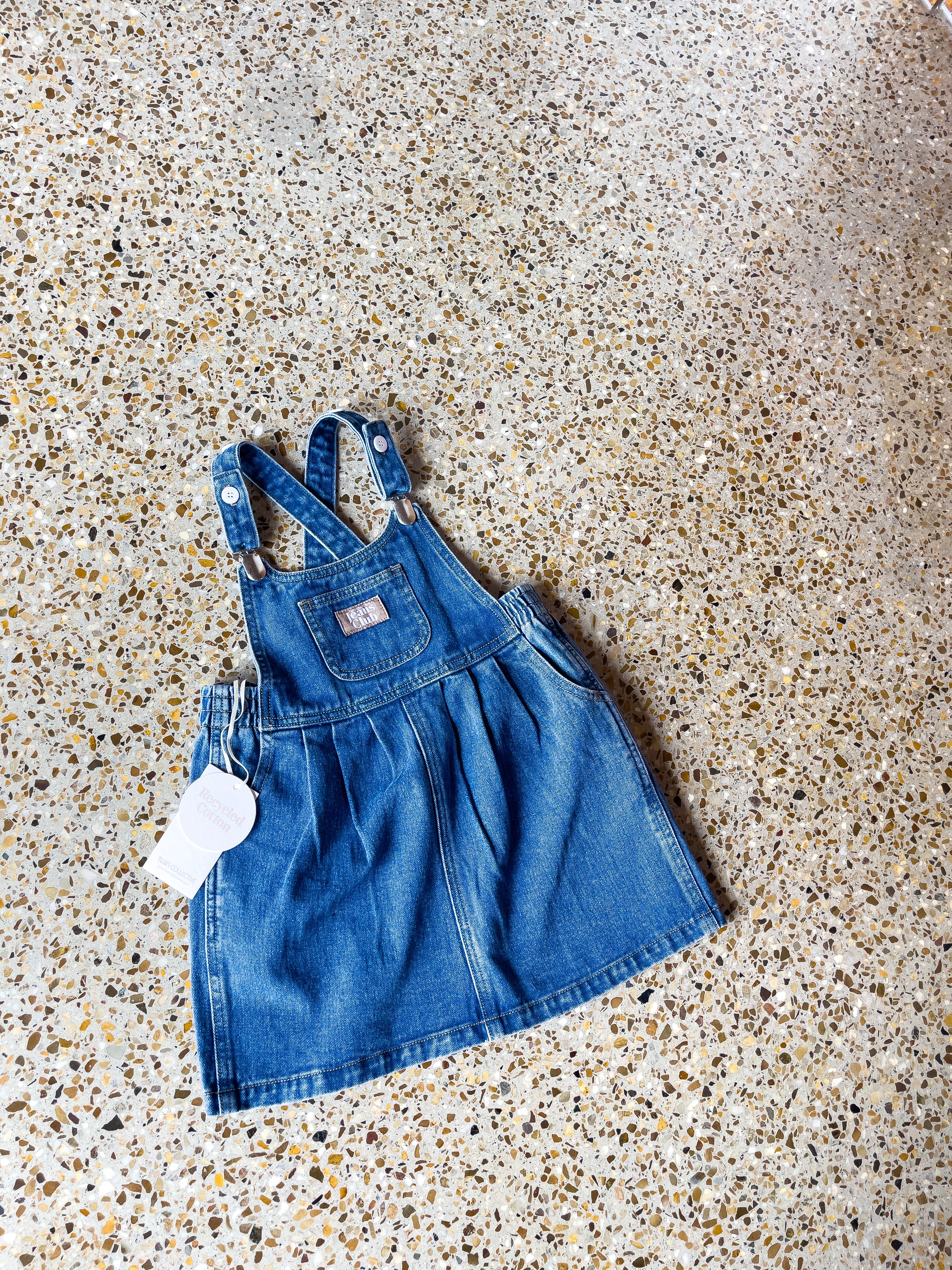 Bowie Dress - 70s Blue