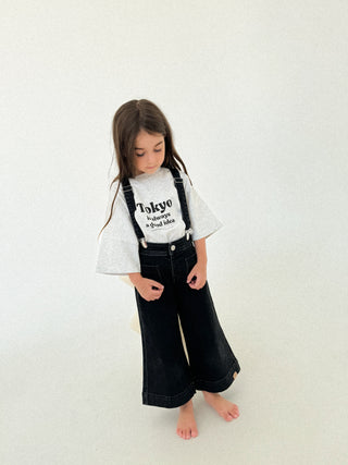 Mama & Mini - Tokyo Tee - Grey Marle