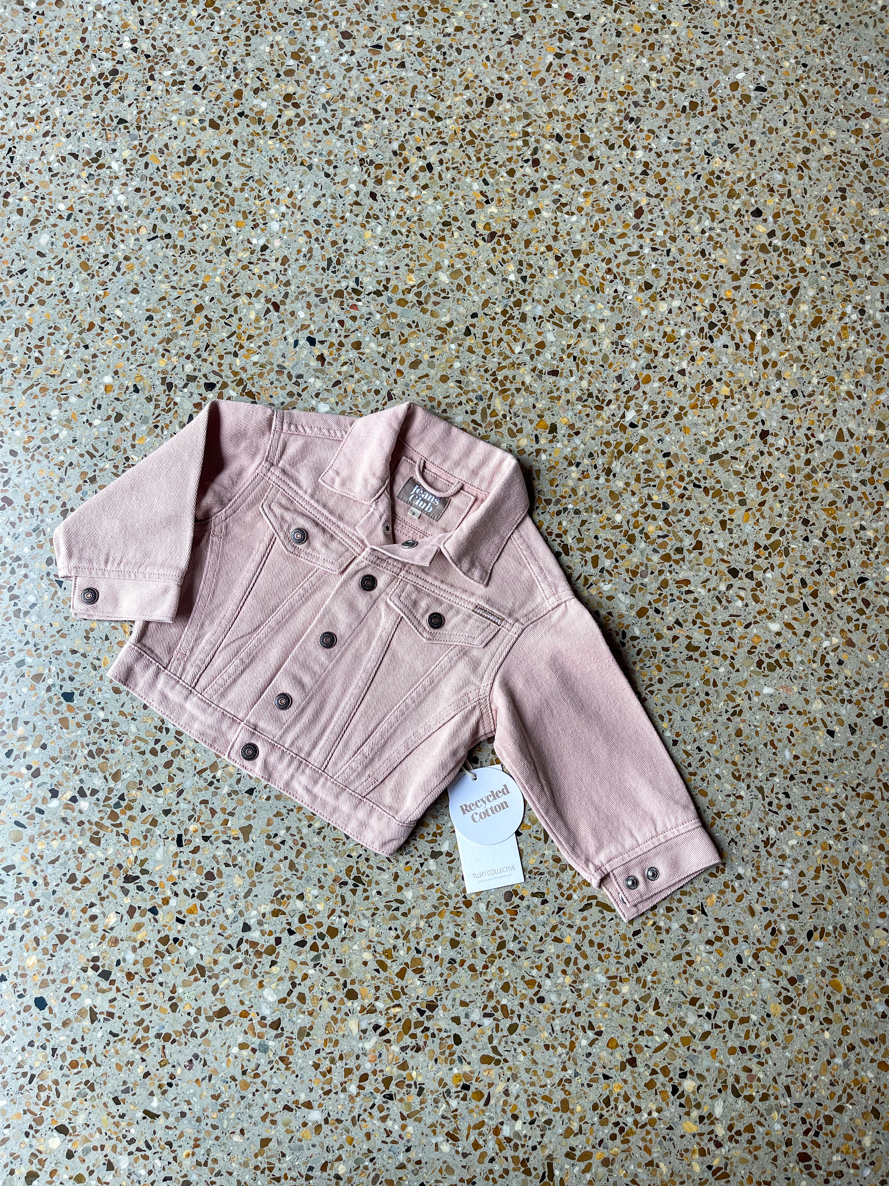 Trucker Jacket- Dusty Pink