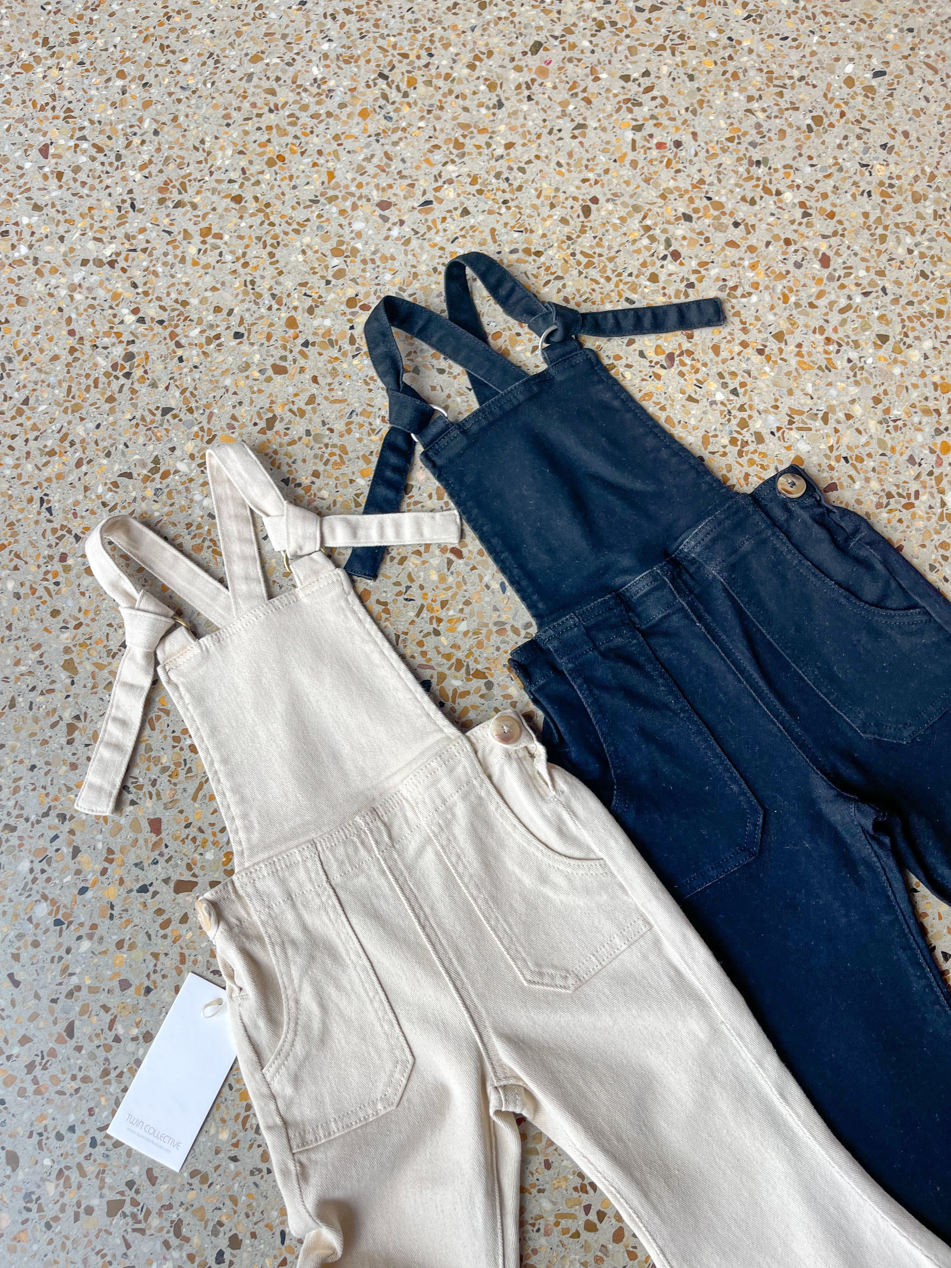 Farrah Flare Overall - Natural