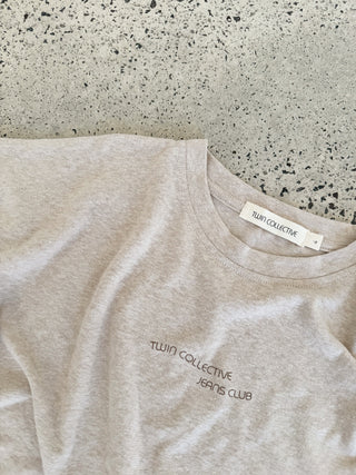 Hemp Logo Tee - Natural