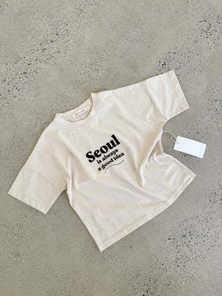 Seoul Tee - Beige