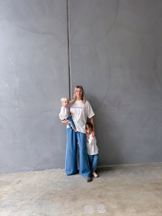 Bebe Mama & Mini Tees - Blue