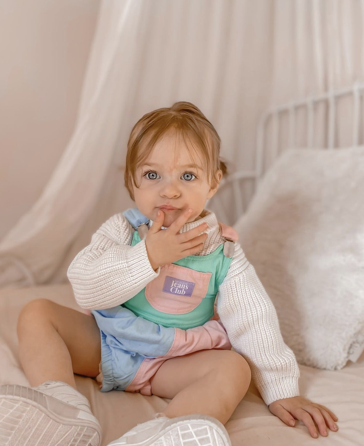 Bowie Bubble Romper - Colourblock NEW