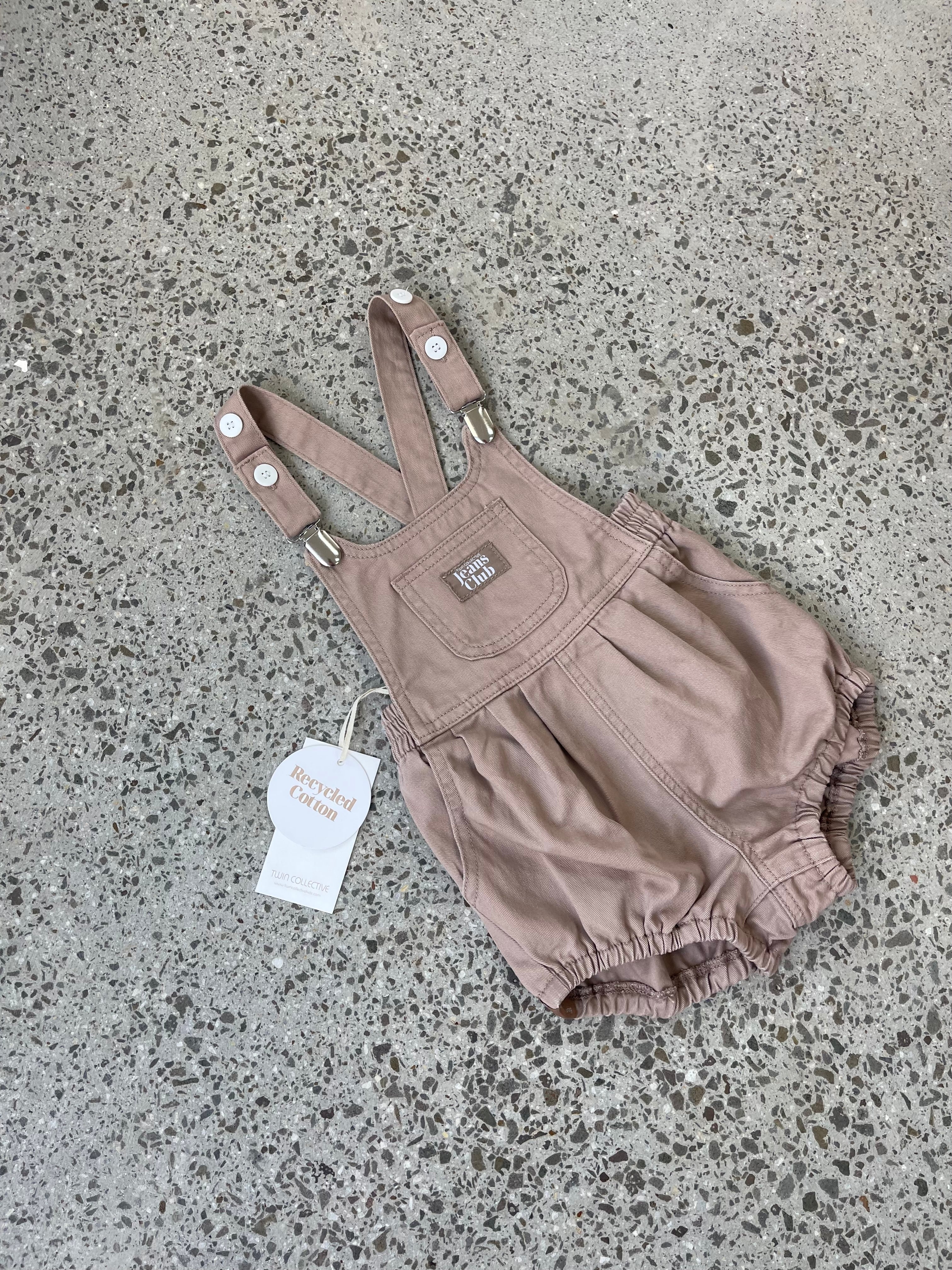 Bowie Bubble Romper - Latte