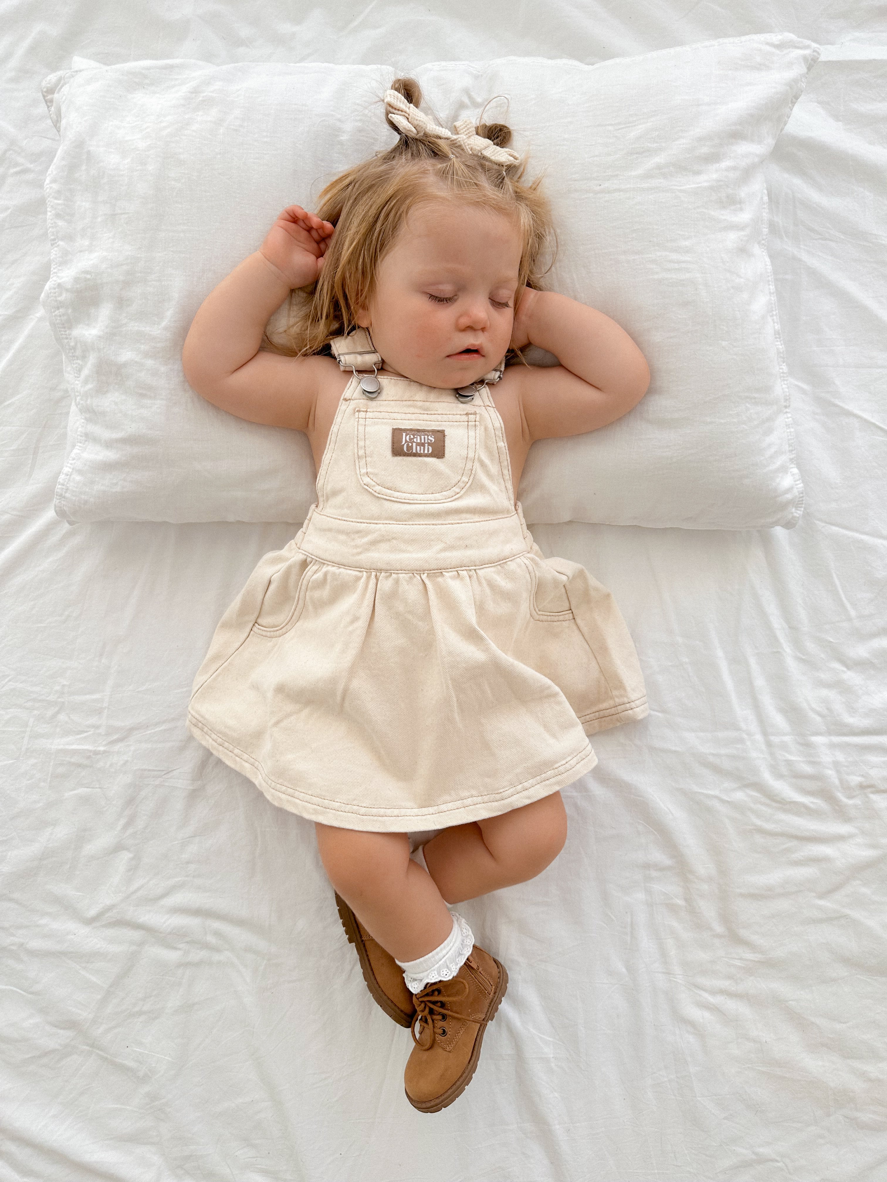 Dreamer Dress - Ecru Organic