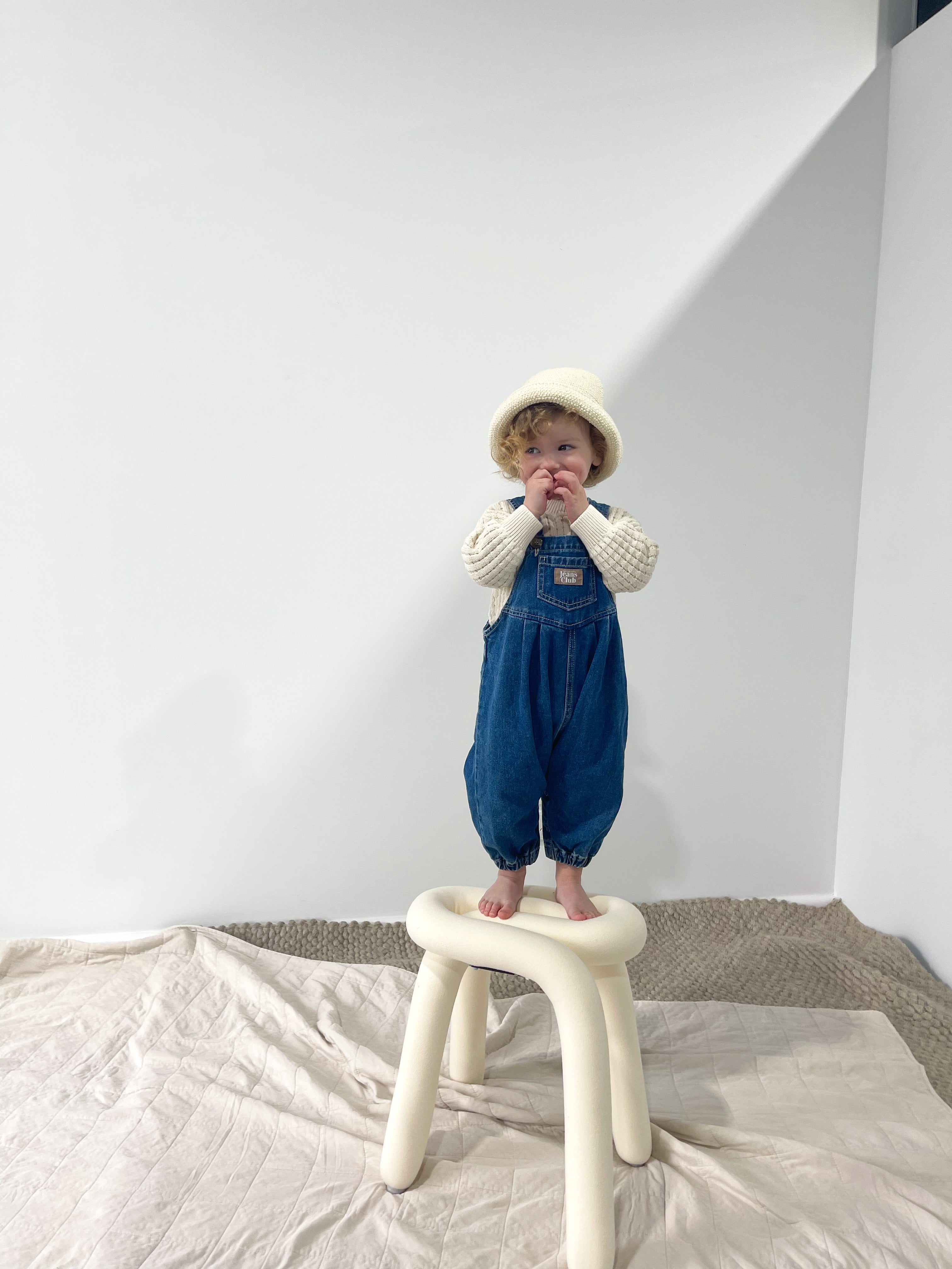 Baby Overall - Coastal Blue
