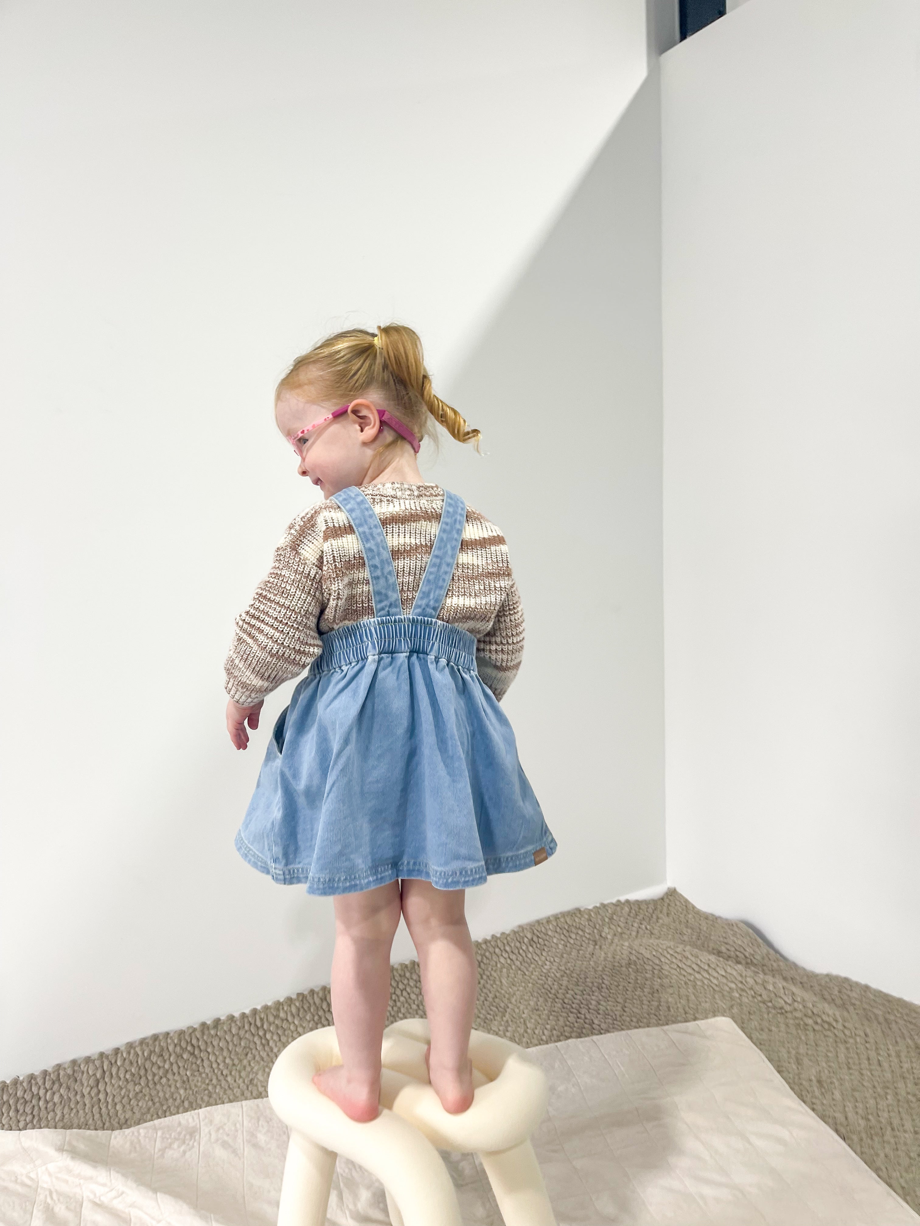 Dreamer Dress - Clear Blue