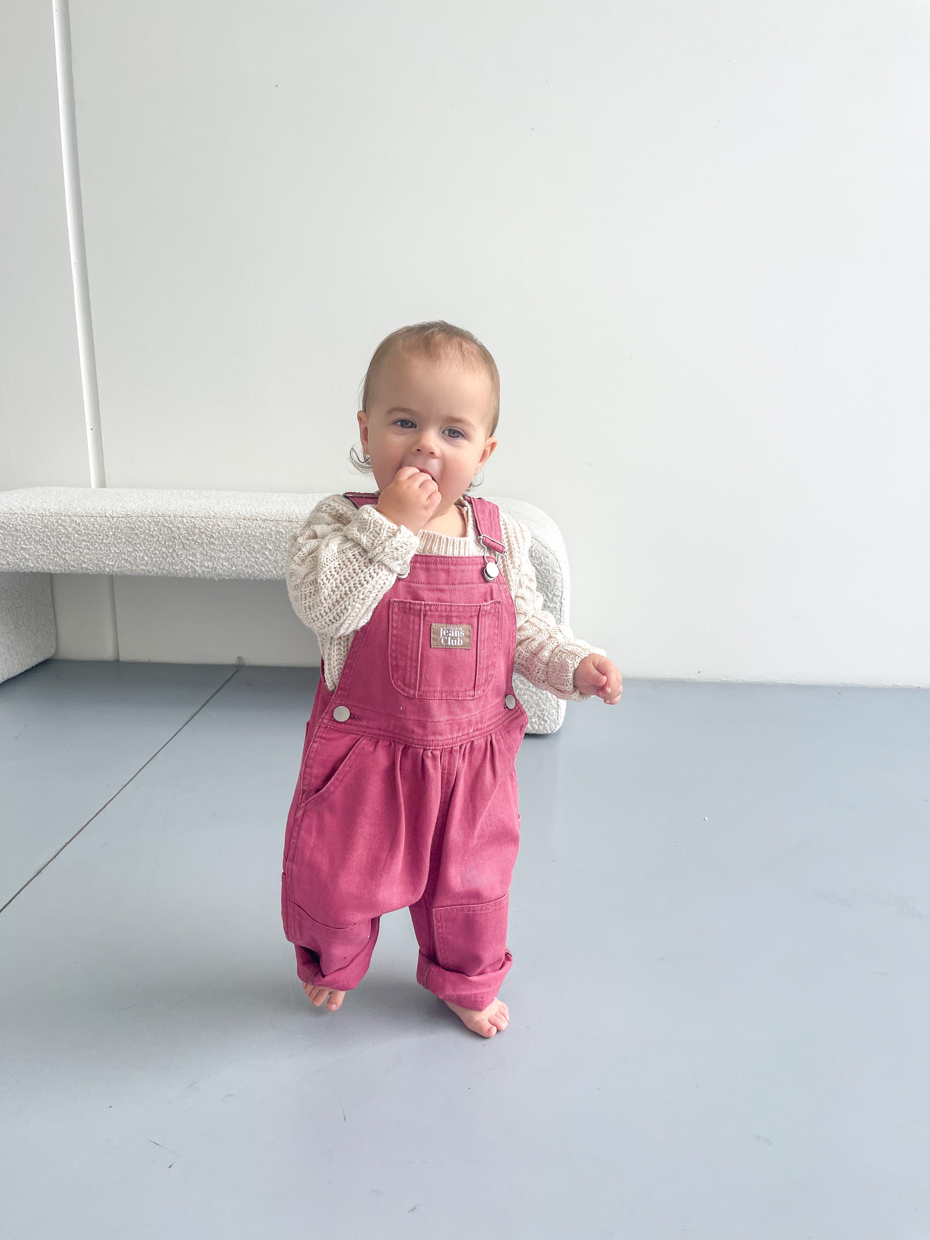 Carpenter Overall - Camellia Pink