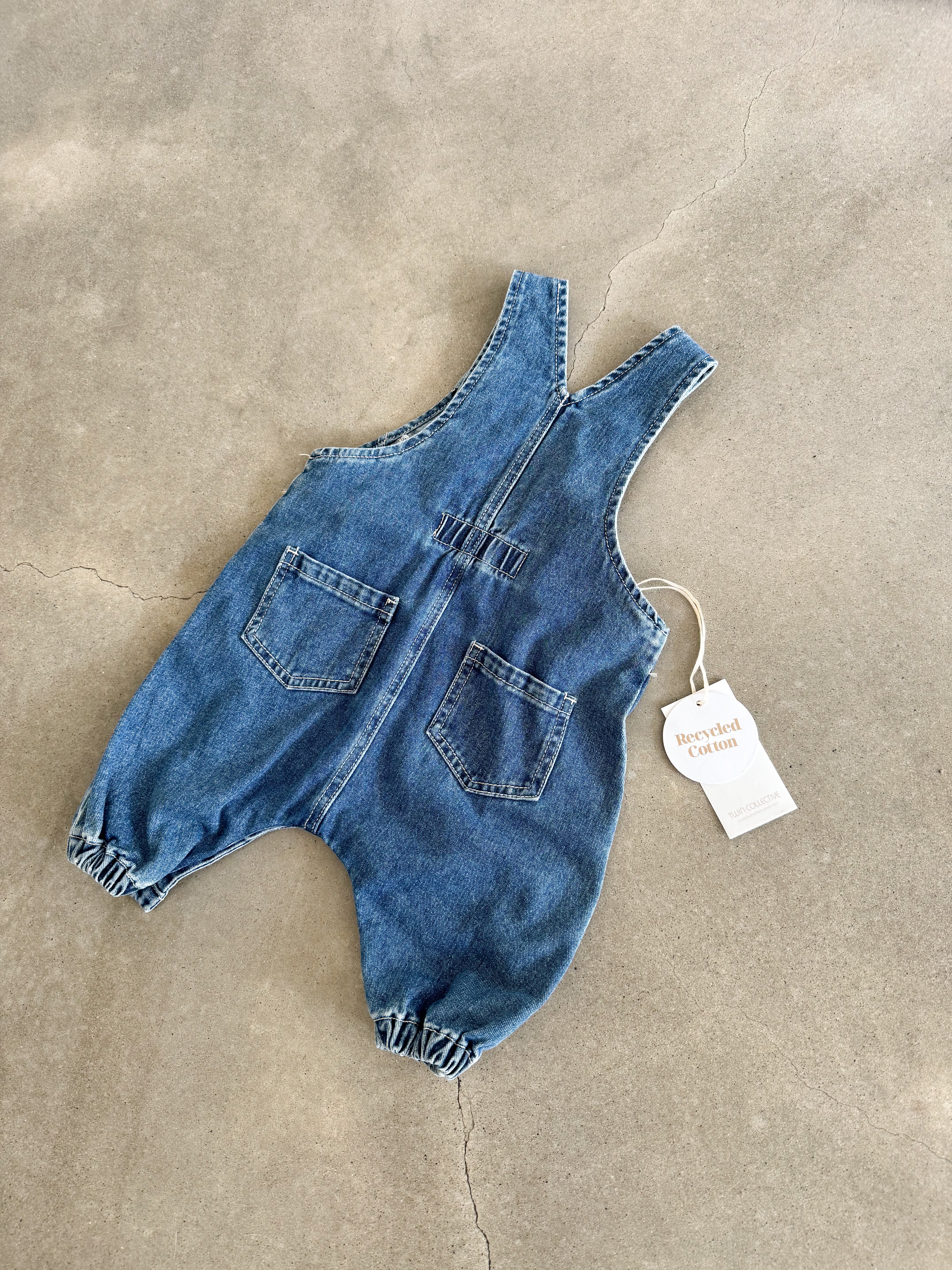 Baby Overall - Coastal Blue