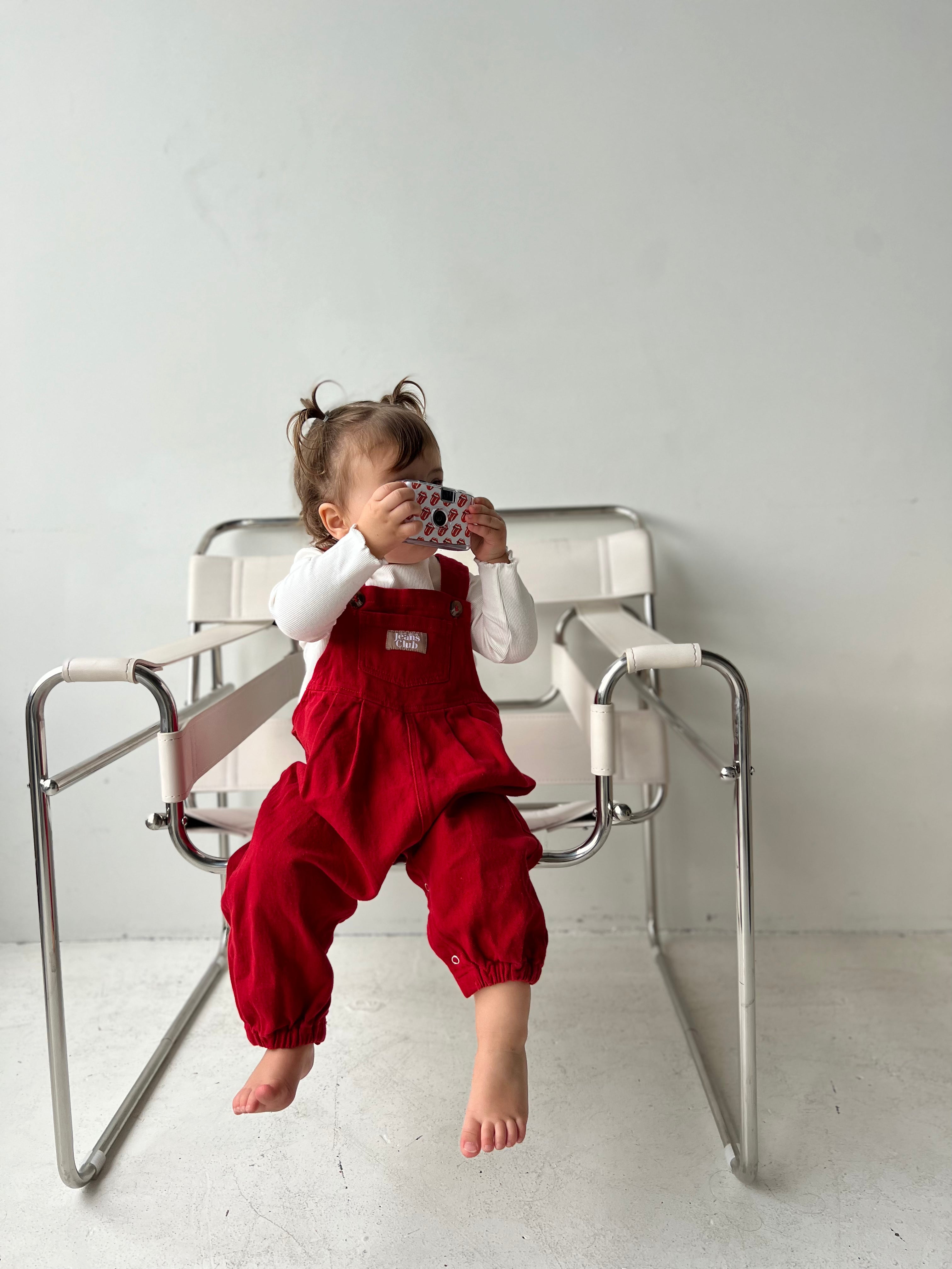 Baby Overall - Lunar Red
