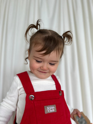Baby Overall - Lunar Red