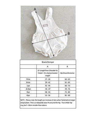 Bowie Bubble Romper - Blue Heaven